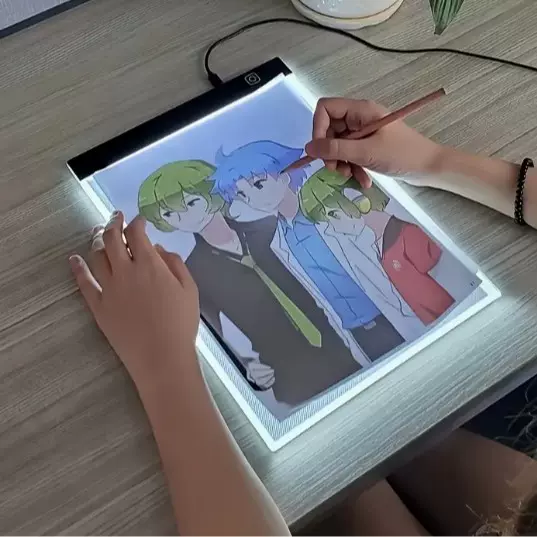 拷贝投影临摹板光学绘画线稿学画画动漫素描线稿绘本描图led灯