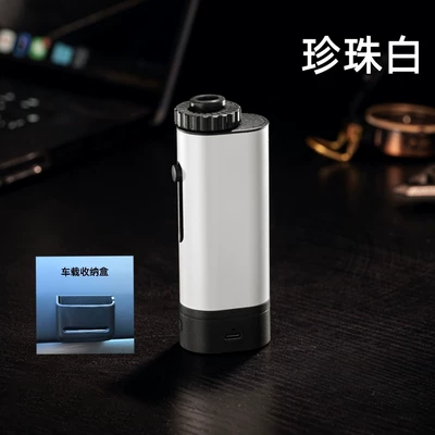 Gadget That Prevents Ash from: Car ashtray - pearl-white-storage-box