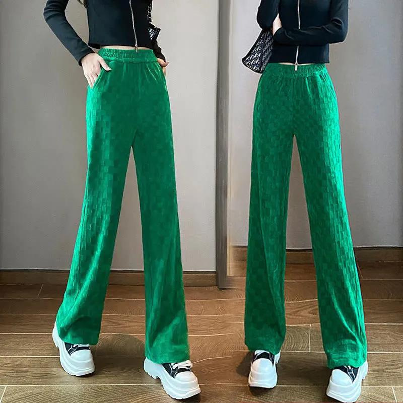 Pantalón tiro alto casual blanco