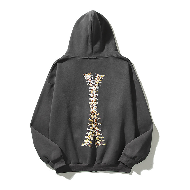 Halloween 3D Skull Skeleton Printed Coat Christmas Collection Hoodie_voghion.com