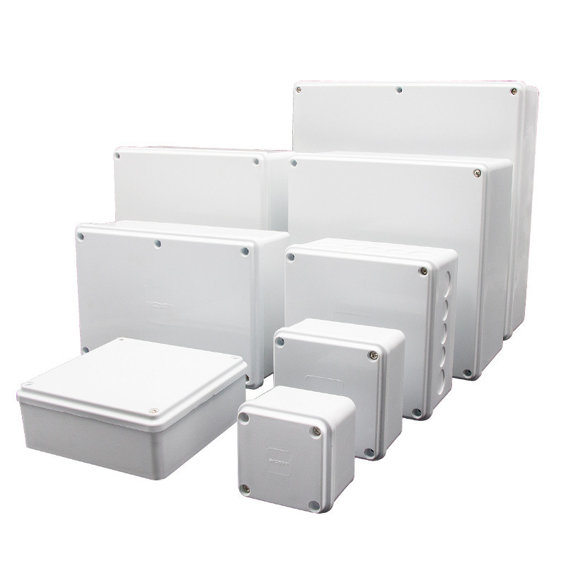 Waterproof box cable junction box power button box shell monitoring box terminal box flame retardant ip67 square waterproof