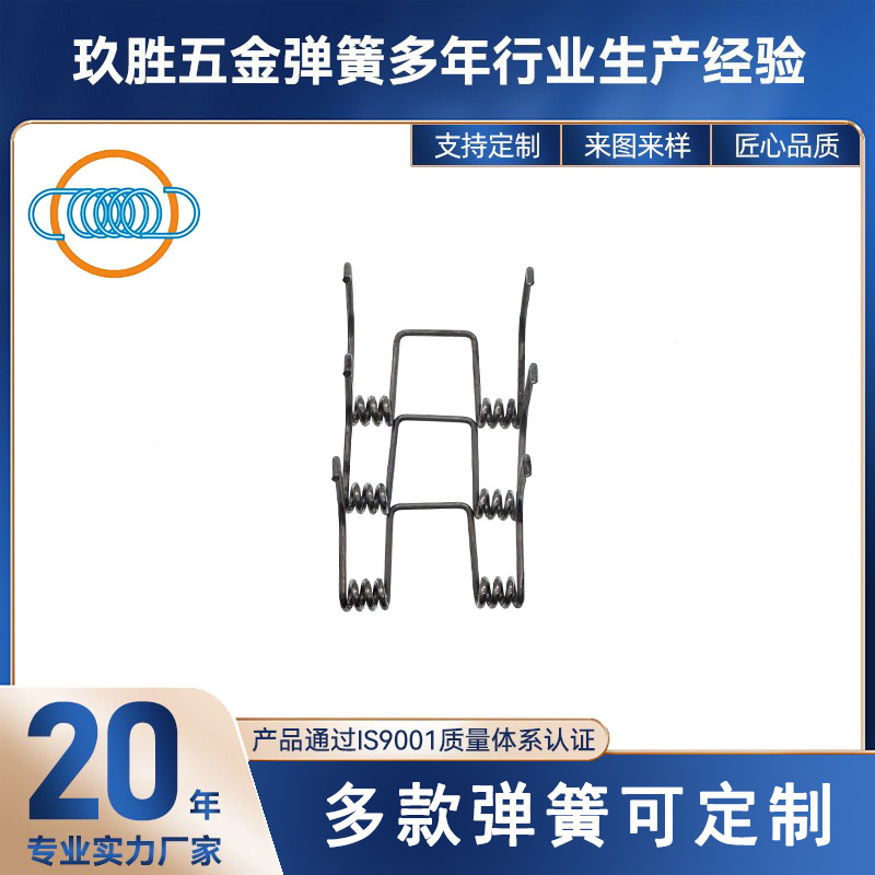 抗冲击扭转弹簧，高强度设计，承受大外力，工程机械、自动化设备