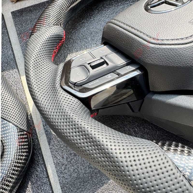 Suitable for Nx/Rx/Lx570/Gx460 Upgrade Lc Modified Gr Carbon Fiber Steering Wheel Real Carbon Steering Wheel Old to New