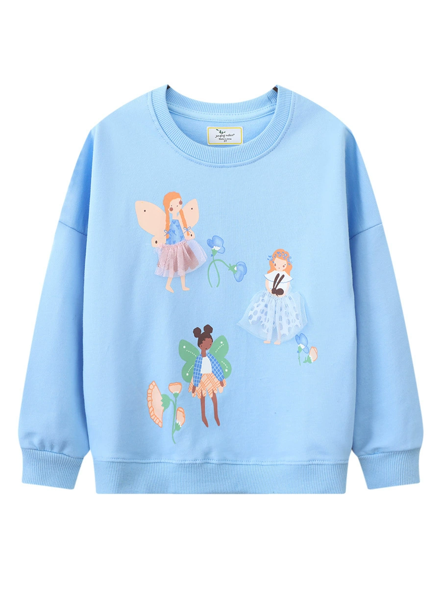 Детский осенний свитшот и леггинсы, западный стиль, размеры 2T–7T