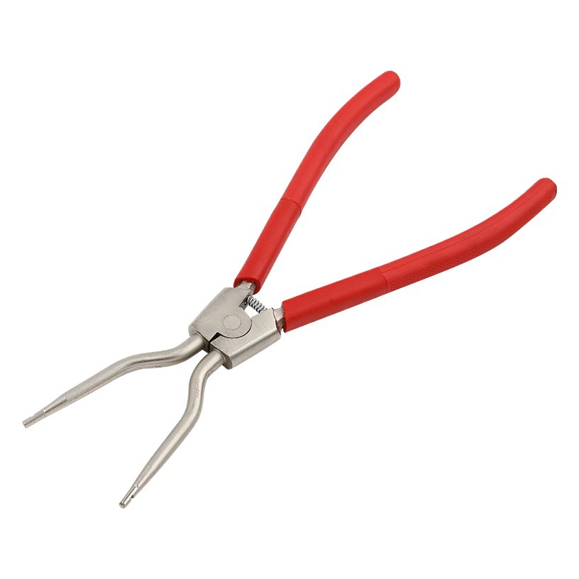 11-дюймовые плоскогубцы для стопорных колец пластиковая красная ручка с прямым коленом металлический инструмент плоскогубцы Samsung LG стиральная машина инструмент для разборки