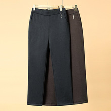 妈妈棉裤冬季外穿中老年女装高腰保暖裤奶奶加厚裤子一条过冬女裤