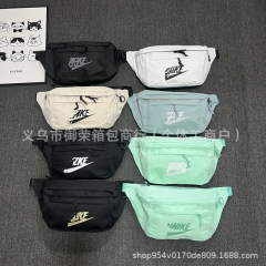 Wang Yibo の同じスタイルのクロスボディバッグ新しいシングルショルダー多用途学生スポーツトラベルバッグ大容量男性と女性のウエストバッグチェストバッグ
