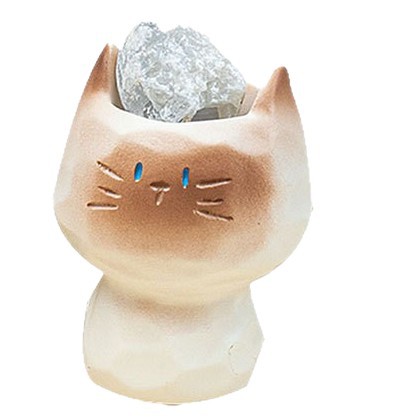 本物の小紅書で人気の猫猫PAI、キュートで可愛い動物のデスクトップデコレーション、卸売ギフト、クリスタルブラインドボックス