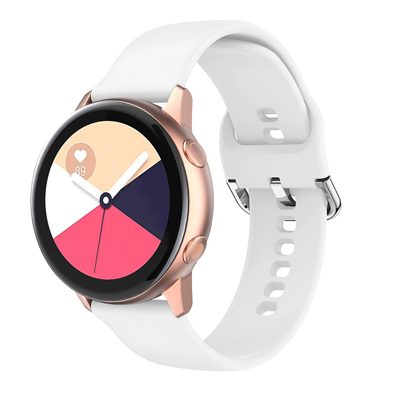 [Подходит для Samsung Galaxy Active2 силиконовый браслет Huawei Watch GT часовые браслеты 2022 мм размер]