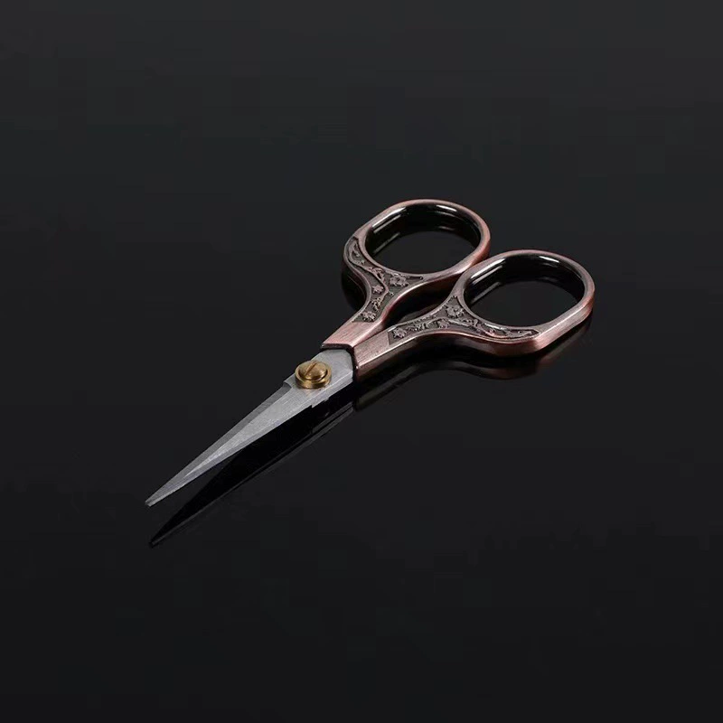 Ретро ароматический чай из нержавеющей стали, ножницы, оригами, ручная работа, с вышивкой
