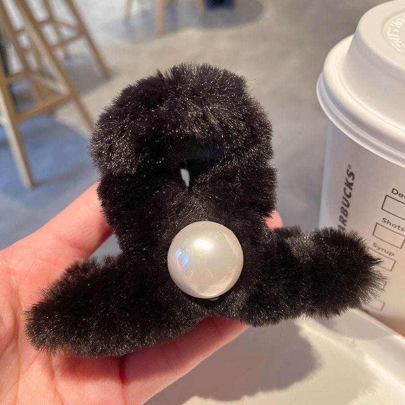 플러시 펄 블랙-8cm