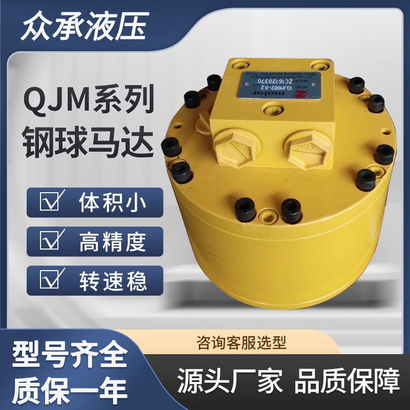 现货 供应1QJM**--**系列钢球马达混泥土泵车搅拌马达
