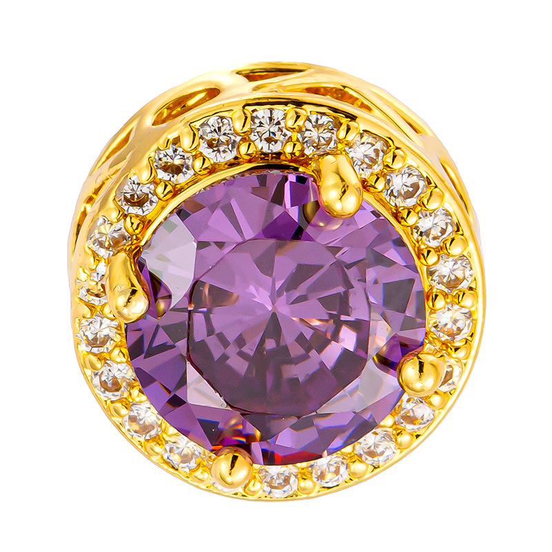 Douyin Venta caliente Colgante de microincrustaciones de cobre chapado al por mayor Cientos de colgantes de cobre opcionales a su gusto, fábrica de origen al por mayor sin cadena