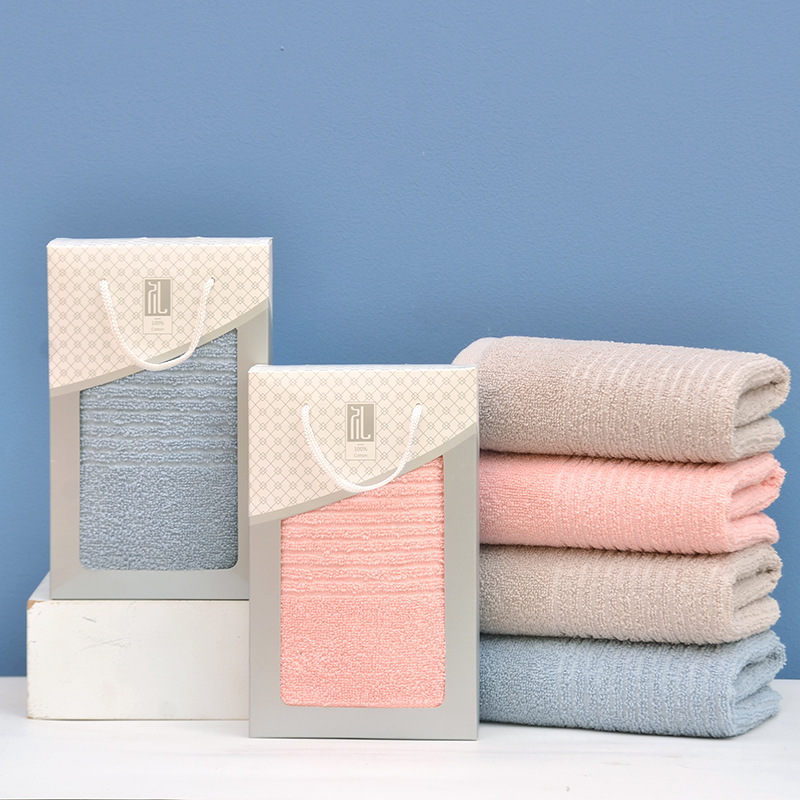 Pure cotton towel single gift box soft holiday event opening advertising promotion hand gift towel wholesale Pure cotton towel single gift box soft holiday event opening advertising promotion hand gift towel wholesale