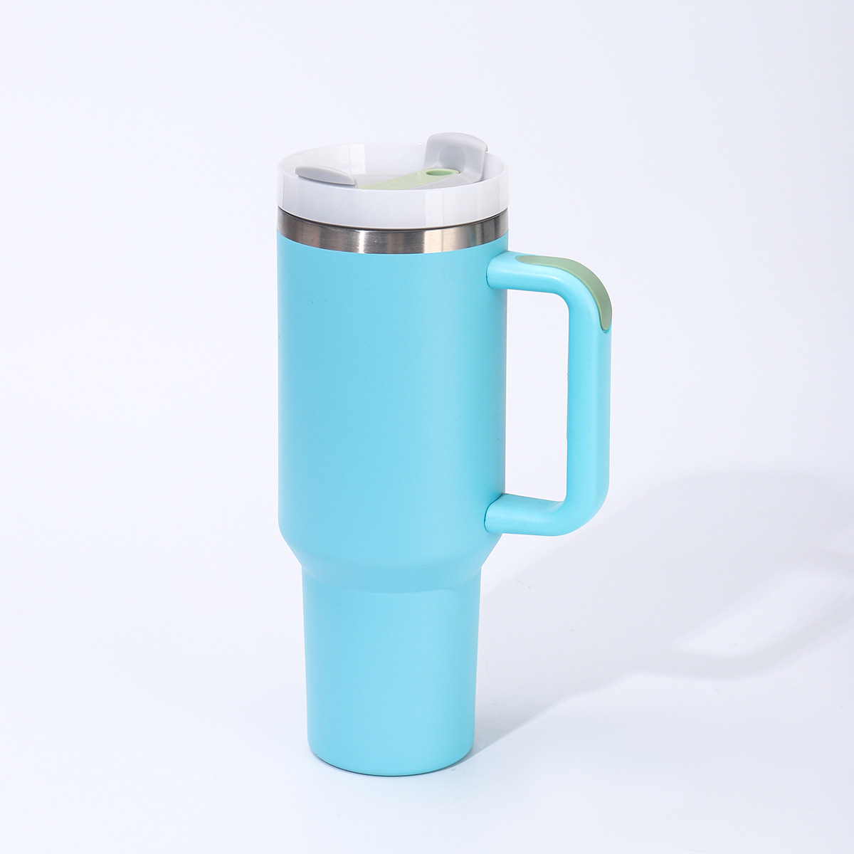 Gran capacidad de segunda generación 30oz mango taza de automóvil aislamiento térmico aislamiento frío taza de paja portátil 304 taza de hielo de acero inoxidable