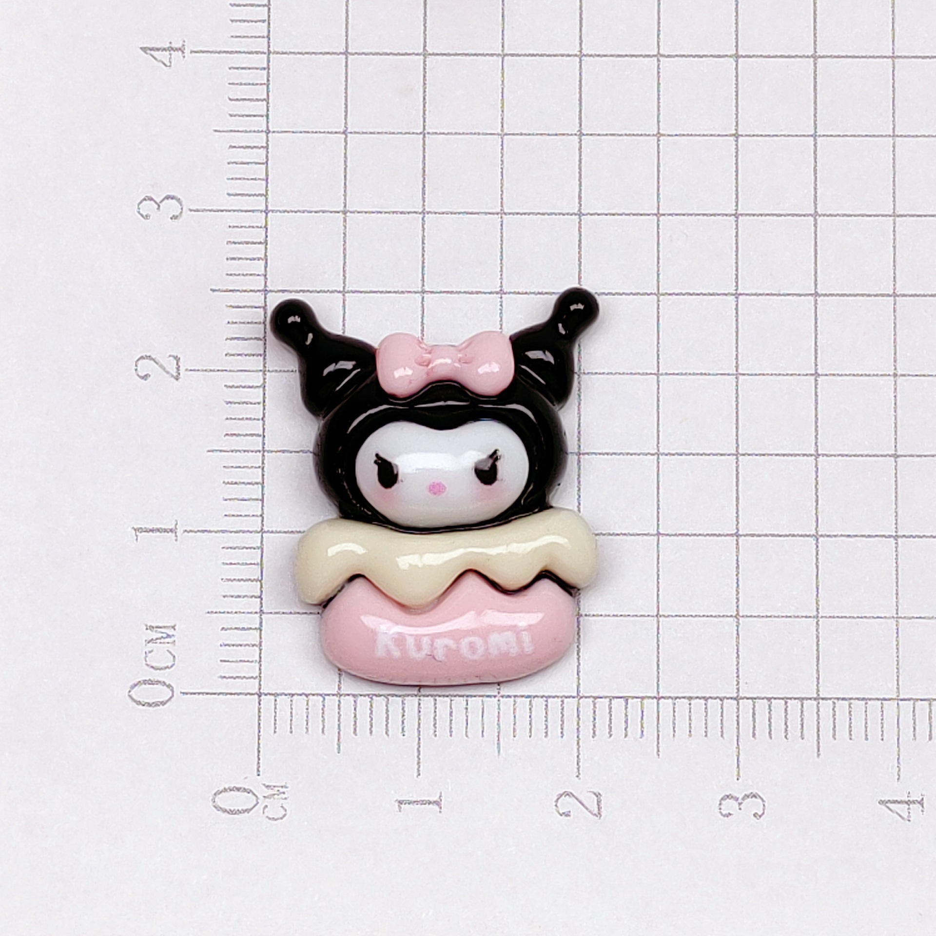 Nuevo hielo transparente coolomi cabeza pajarita amor palo al por mayor cabeza cuerda horquilla agua taza teléfono caso crema pegamento DIY Accesorios