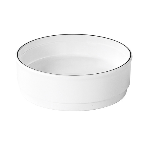 White melamine small bowl, imitation porcelain restaurant/hotel rice and vegetable steaming bowl, commercial fast-food small bowl, dedicated for steamed eggs and dishes