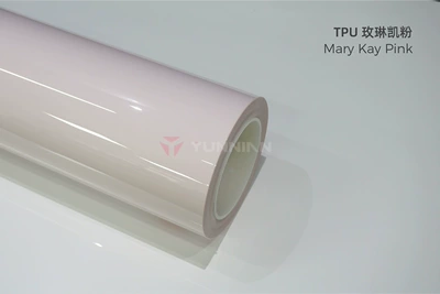 Auto Color Change Film — glossy full car wrap film - tpu-mary-kay-pink-15215m
