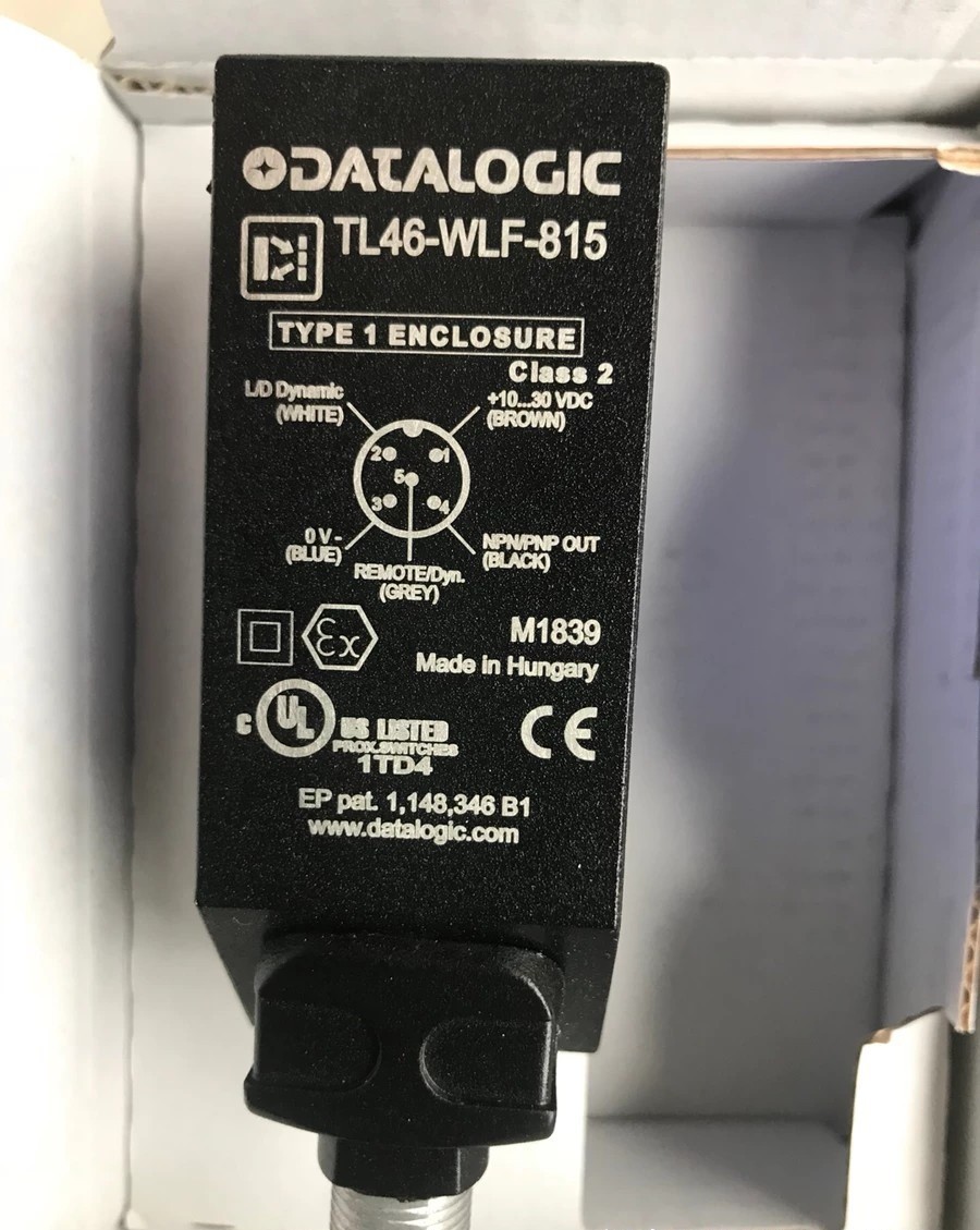 Datalogic得利捷全新色标传感器TL46-WLF-815，原装现货议价
