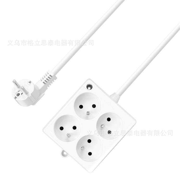 外贸跨境专用法式排插跨境专供插板插排排插接线板外贸插座