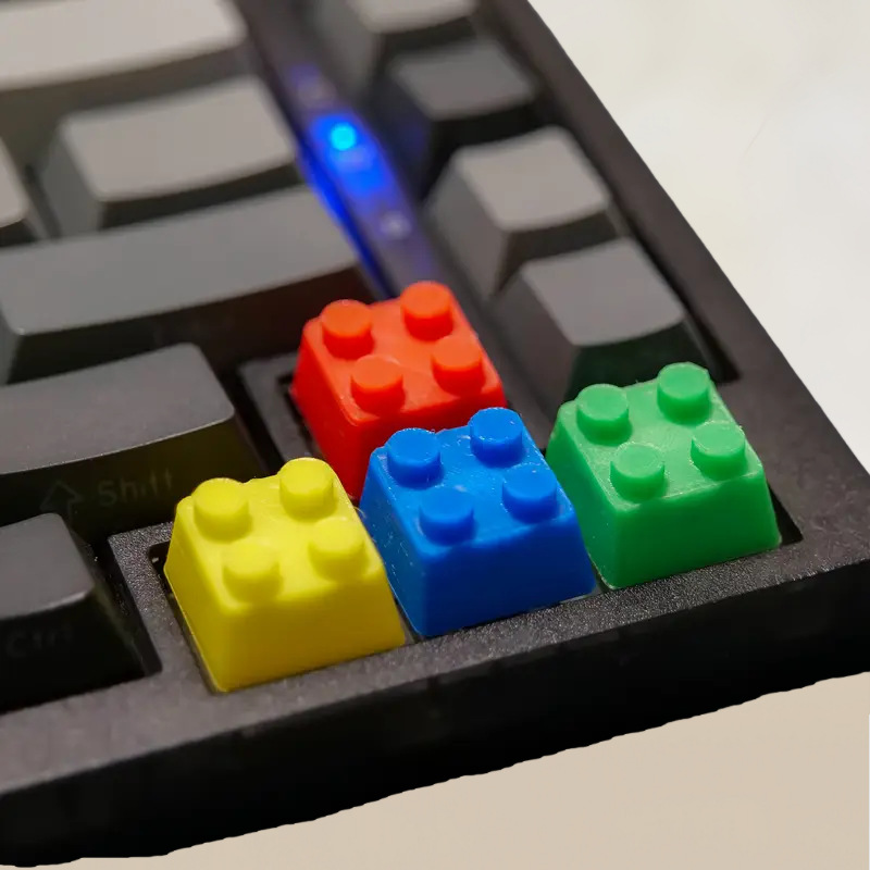 Set, mechanical constructor, modular module, keyboard with accessories, (Cross-border trading), 4 pieces, 3D