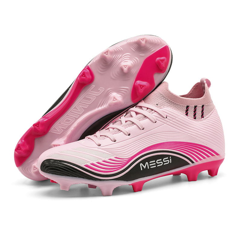 2025 nuevo clavos largos transfronterizos bajos zapatos de entrenamiento juvenil para hombres y mujeres zapatos de fútbol fábrica de comercio exterior