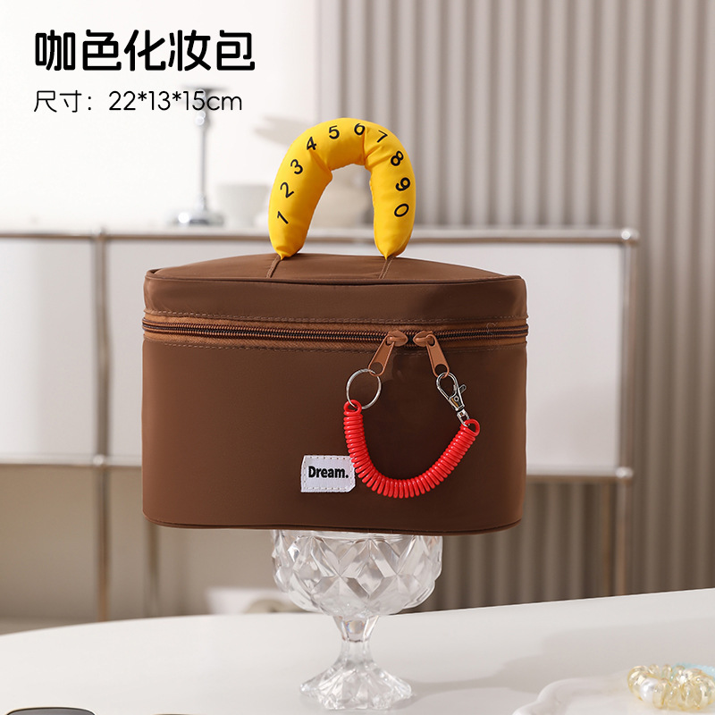tagi化妆包大容量防水手提收纳包可爱便携出差旅行分区分层洗漱包|undefined