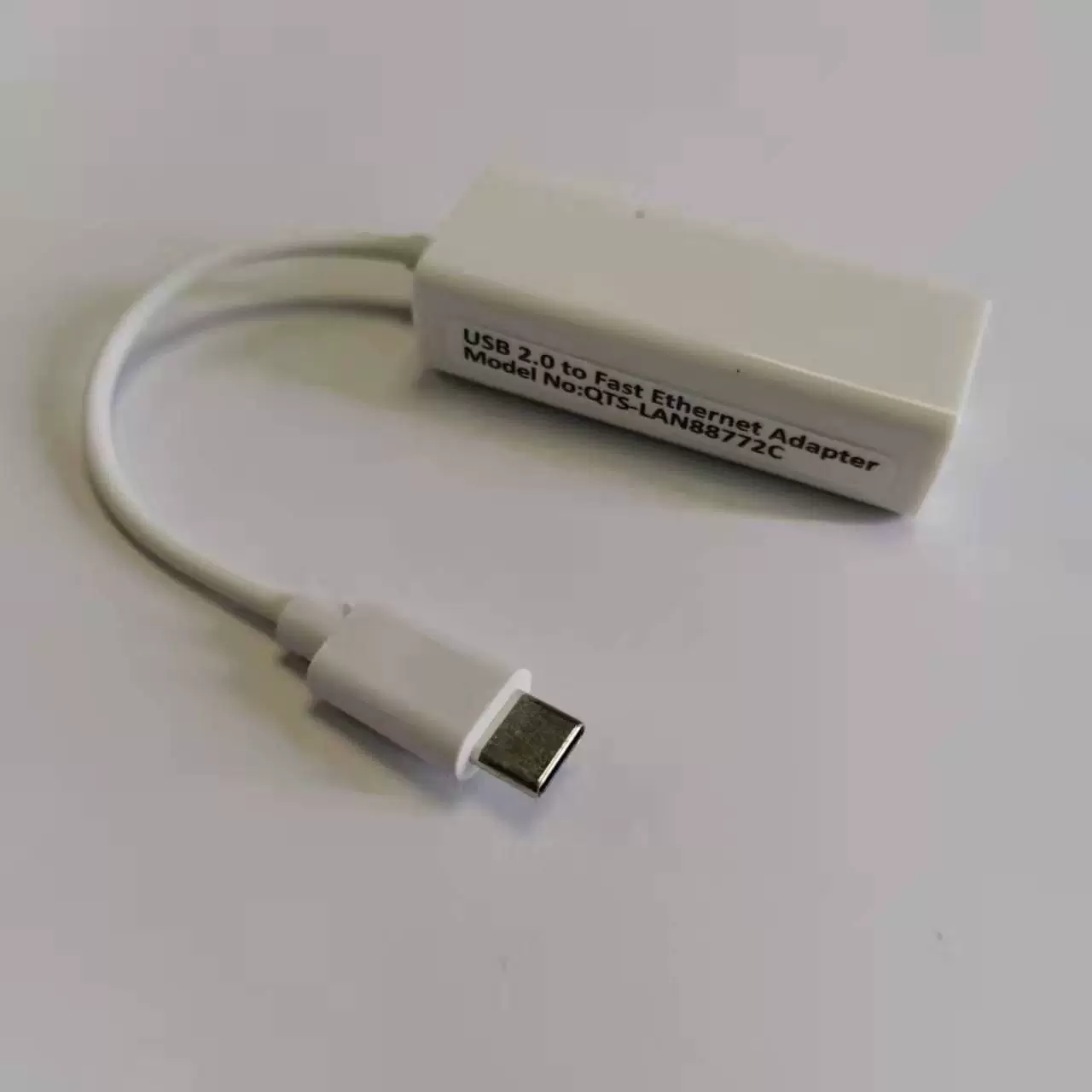 Проводная сетевая карта Type-c 100M AX88772C подходит для планшетов, аксессуаров для заметок, поставки USB-сетевой карты с завода