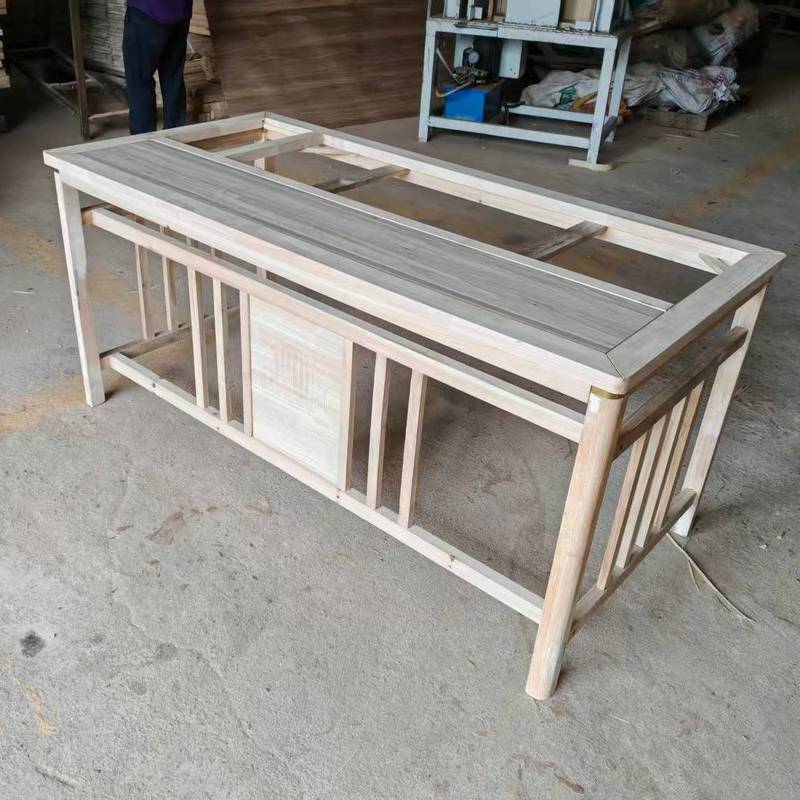 新中式茶桌椅组合实木小茶桌茶台小户型办公室阳台茶桌一体一整套|undefined