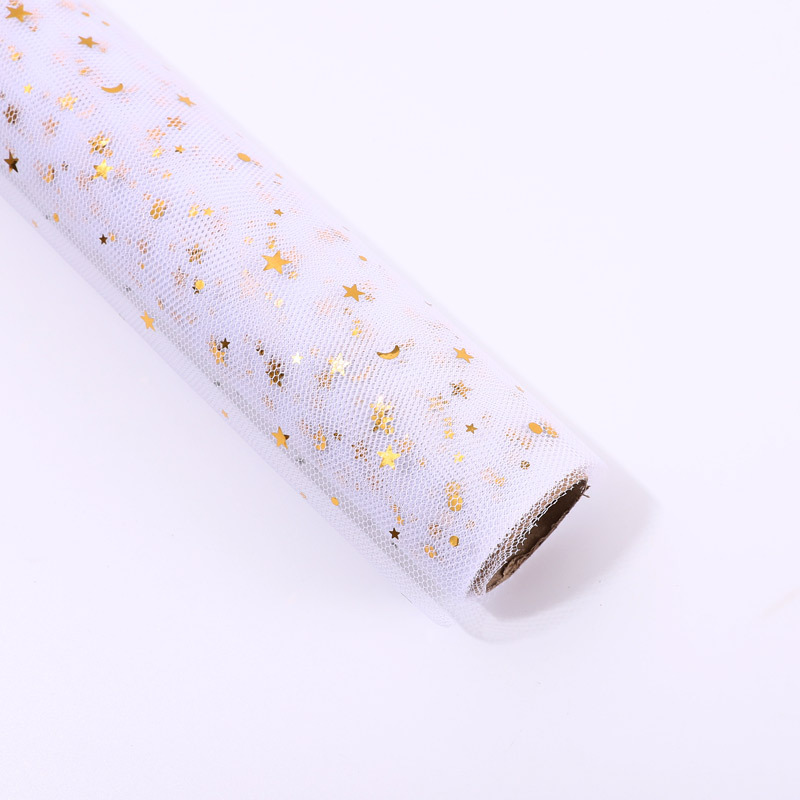 Diosa Festival de malla estrella Luna hilo estrella hilo Lollipop bouquet DIY bolsa flor papel forma hilo flor embalaje al por mayor