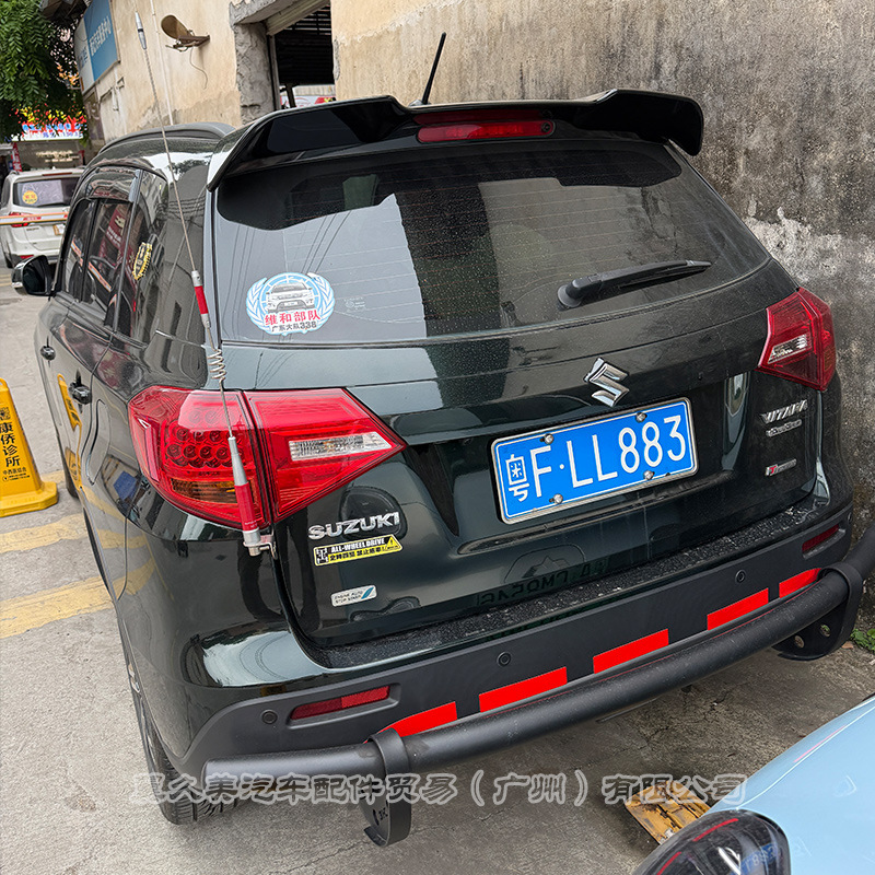 Suitable for 16+ Suzuki New Vitra Tail Wing Modification Vitra Special Paint Punch-Free Top Wing Fixed Wind Wing