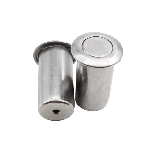 304 stainless steel dust protector, stainless steel pin dust cover, dust proof barrel, cover barrel, sand proof spring flat hole device