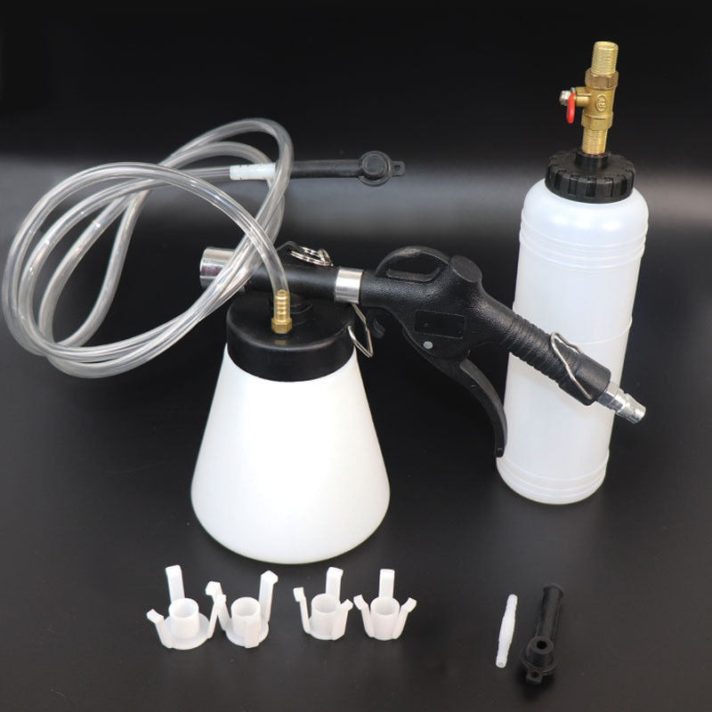 Herramienta de reemplazo de líquido de frenos, dispositivo de recarga de líquido de frenos para automóvil, extractor de aire manual y extractor de aceite para mantenimiento y reparación de automóviles.