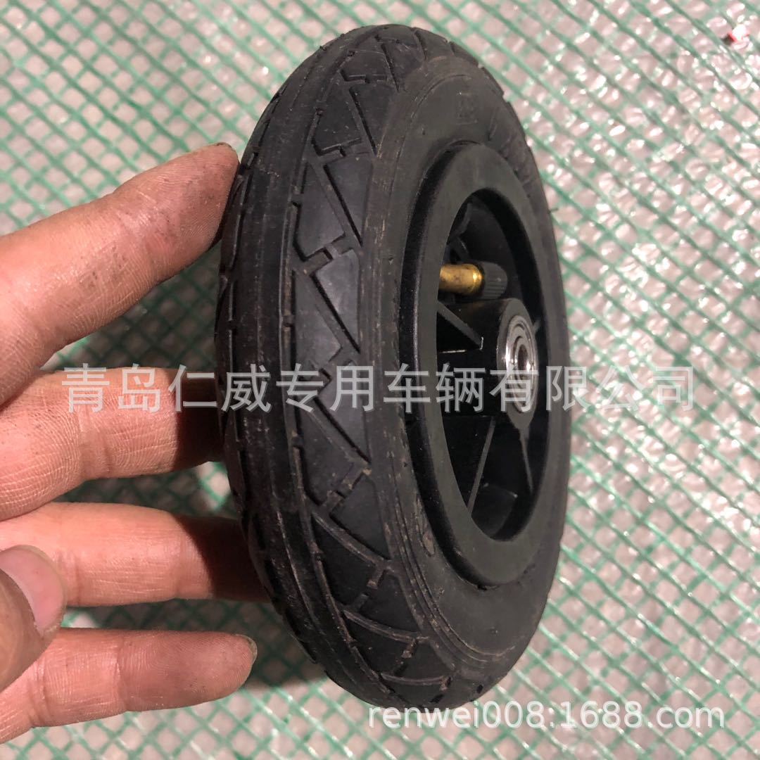 供应6*1.25寸充气轮 划板车轮 150*39MM轮子
