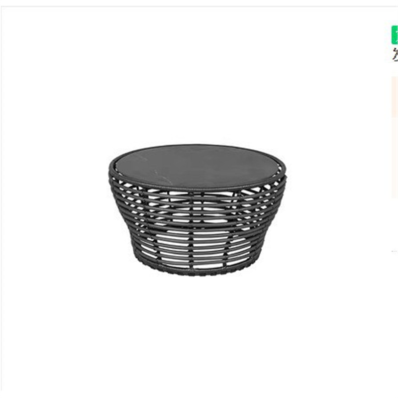 Sofá al aire libre combinación patio hotel terraza villa B & B ocio silla de mimbre exterior impermeable protector solar muebles de ratán