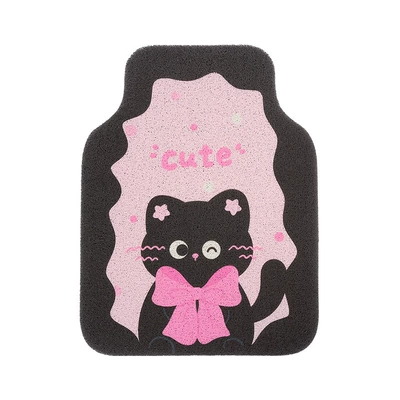 Ayaqaltılar (Kovriklər) Floor Mats Wire Ring Easy - bow-cat-foot-pads-front