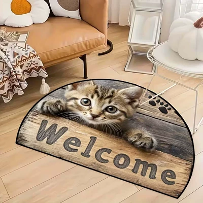 Avtomobil döşəmə paspasları – skin-friendly foot mat, easy to maintain - little-kitten-5-4060cm-crystal-velvet