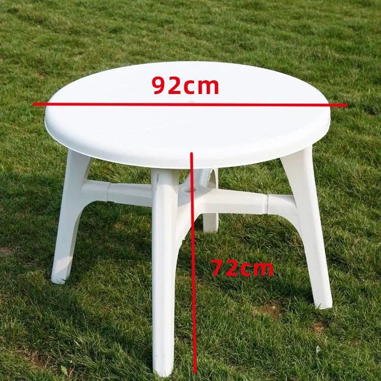 Plastic Dining Table and Chair Combination Thickened Barbecue Night Market Beer Beach Table Economical Dining Table Outdoor Food Stall Set