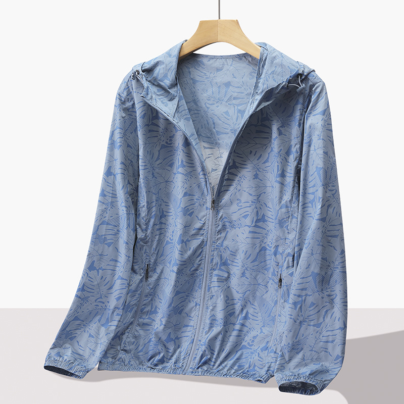 Summer silk thin hoody for men and women