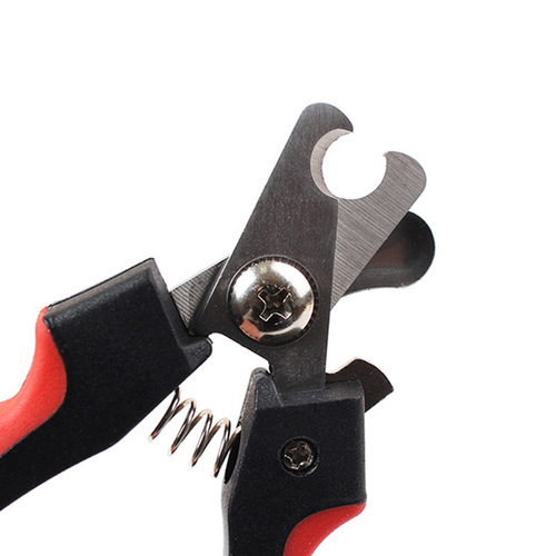 Pet supplies for cats and dogs, stainless steel pet nail clippers, pet nail polishers, pet nail clippers two-piece set