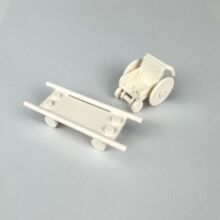 配件担架儿童拼装积木玩具人仔跨境批发香江医护轮椅医院装备零件