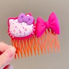 The new summer children's super practical bangs broken hair combs the cute cartoon hair artifact, the little princess, the back of the head of the female