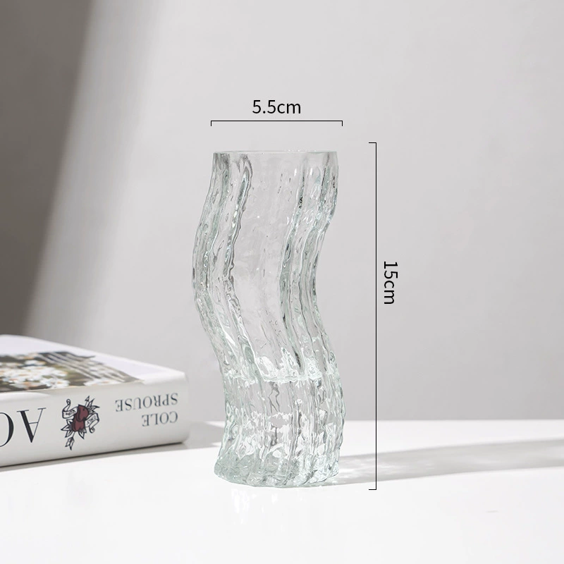 Творческие объятия Vase Hasels дом большая садовая стеклянная ваза для цветов бутылка цветов роза лилия сумка бутылки декор