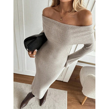 T 32107 Long Sleeve Sweater Dress �L��ë��ȹ�羳���uͨ��
