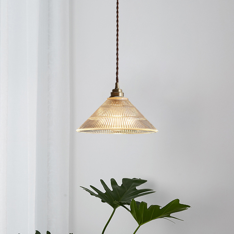 Homestay Chandelier Japanese Style Nordic Modern Retro Nostalgia Restaurant Brass Small Chandelier Dining Table Wine Entrance Bedside Lamps