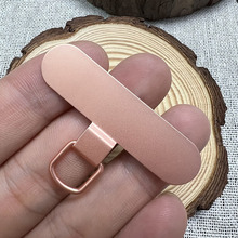 超薄金属连接片夹片国定垫 片结实手机壳挂钩挂件 贴耐用挂绳贴片