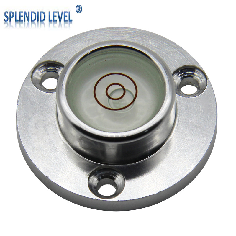 气泡水平仪迷小型便携圆形水平器水准仪水平尺水准泡水平泡