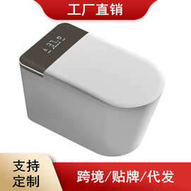 智能马桶批发语音泡沫盾自动翻盖坐便器无水压限制虹吸抽水马桶