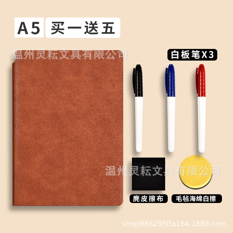 WordPad puede eliminar el tablero de escritura a mano A5 borrable, tablero de plan de oficina, pizarra de notas portátil, pizarra suave