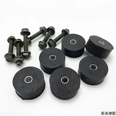 Support Buffer Rubber Sleeve Shell – Motorcycle frame - screw-type-standard-rubber6-pieces